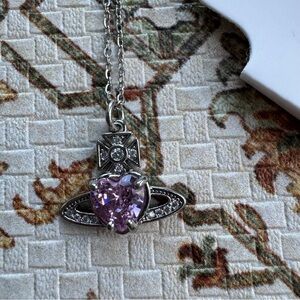 Silver Heart Pendant Necklace